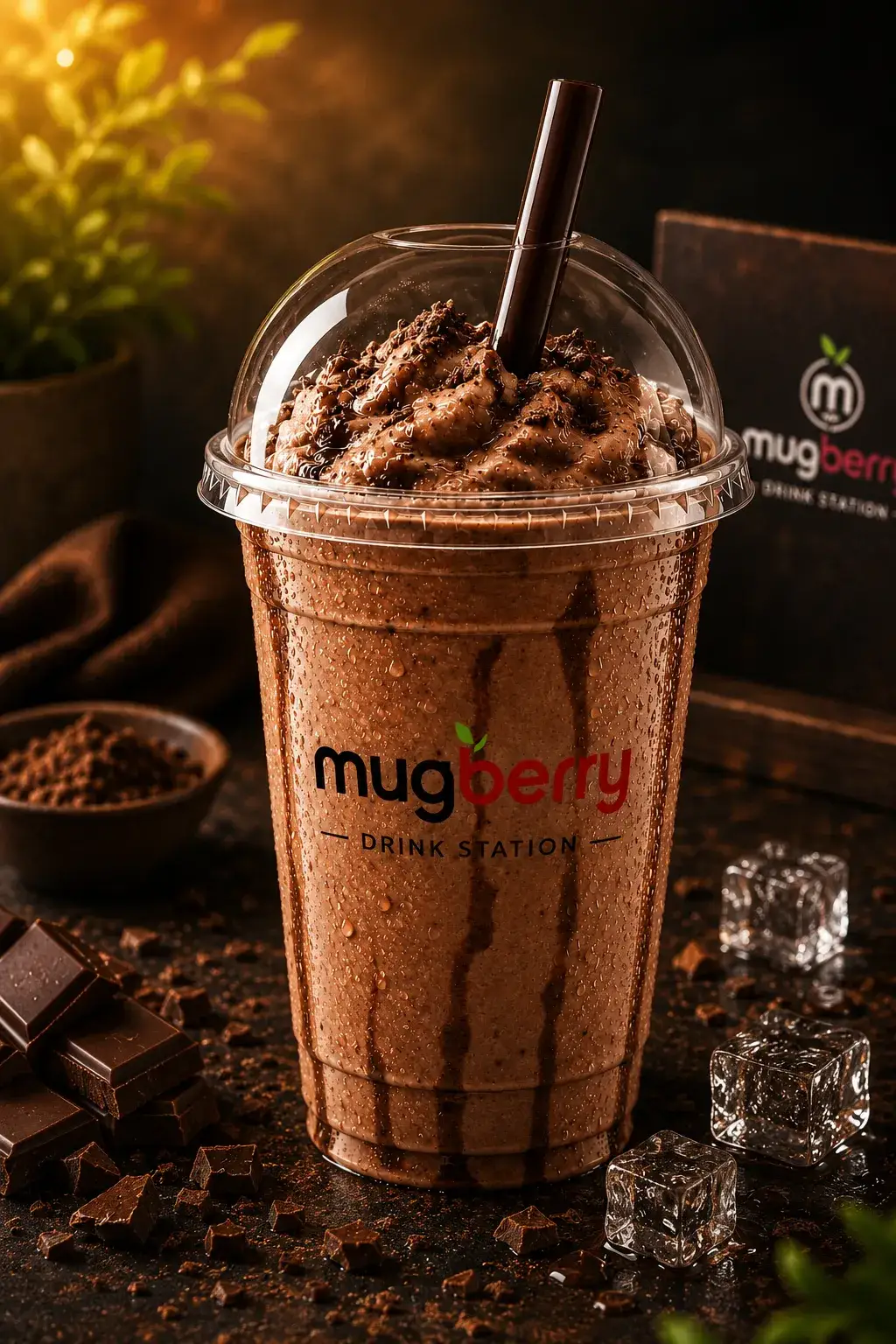 Belgian Chocolate Bliss signature thick shake